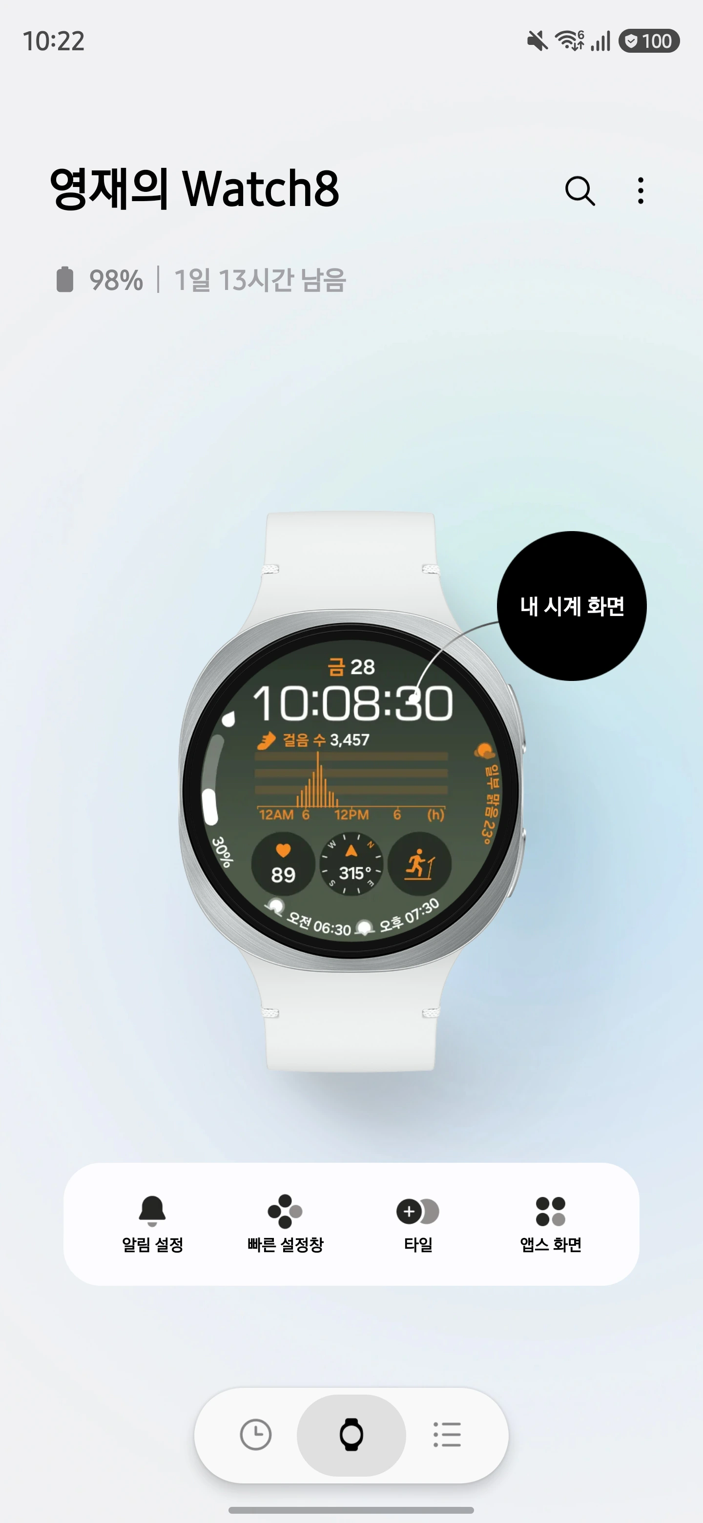 Watch-centered Home
